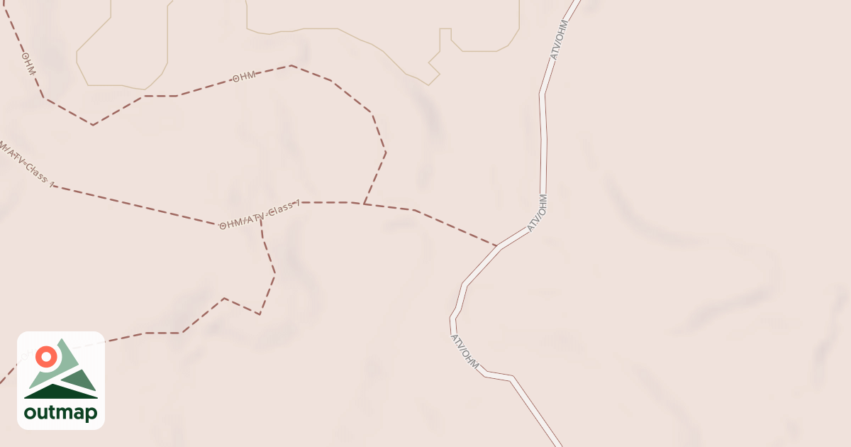 Map of Straight Arrows Trail