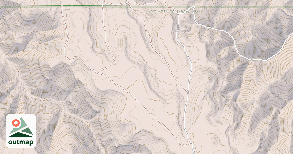 Map of MEDLEY CREEK