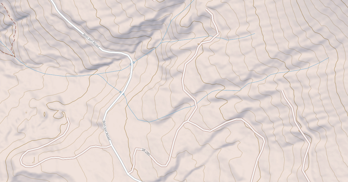 Map preview of USFS National Forest System Roads {36ED85CE-90BF-43B9-A748-681FBEC065F8}