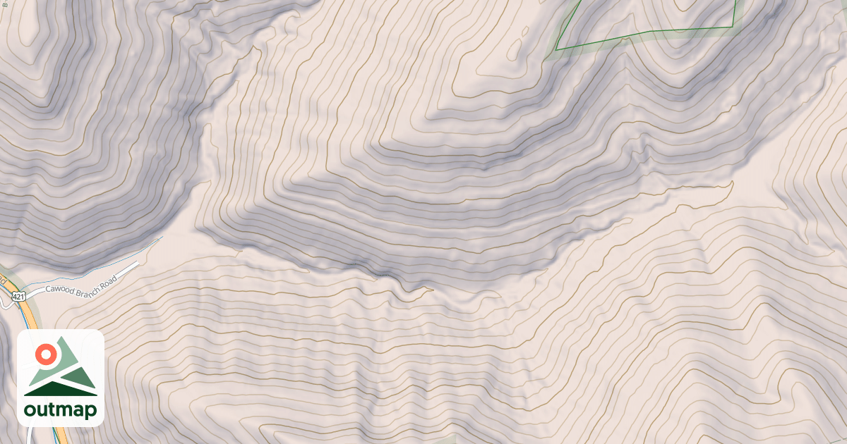 Map of CAWOOD CR