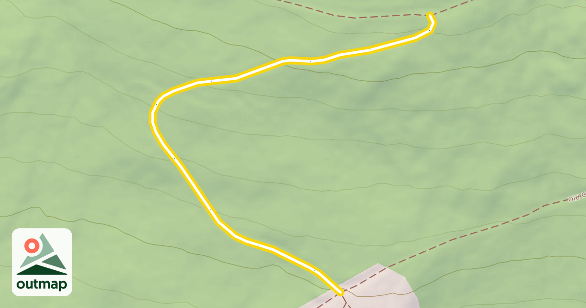 Map of Chris's Run