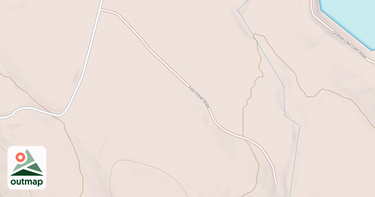 Map of EAST FISHER