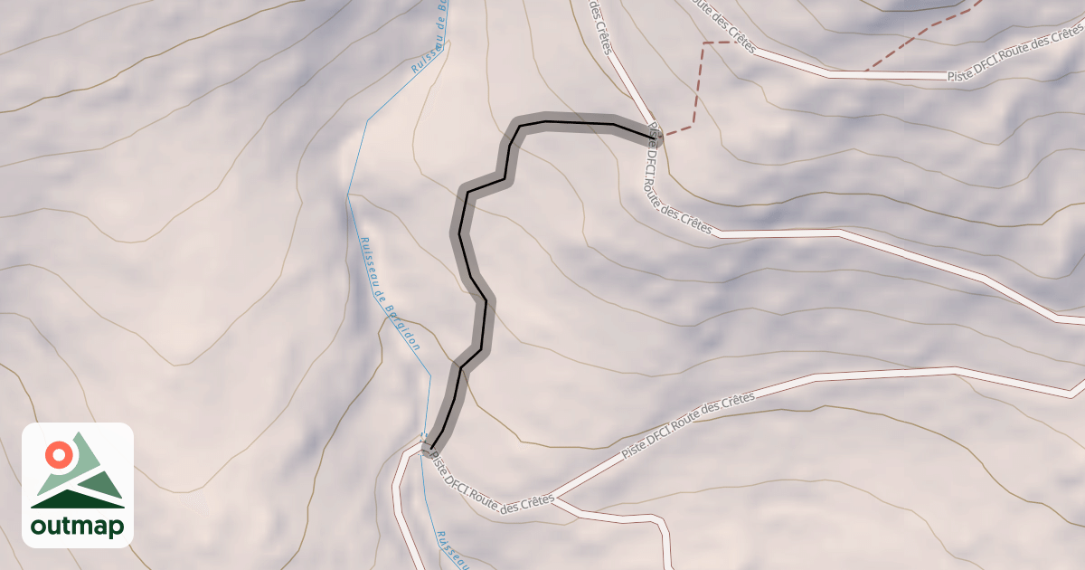 Map of DH super lavandou 4