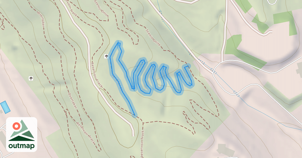 Map of Sandilands
