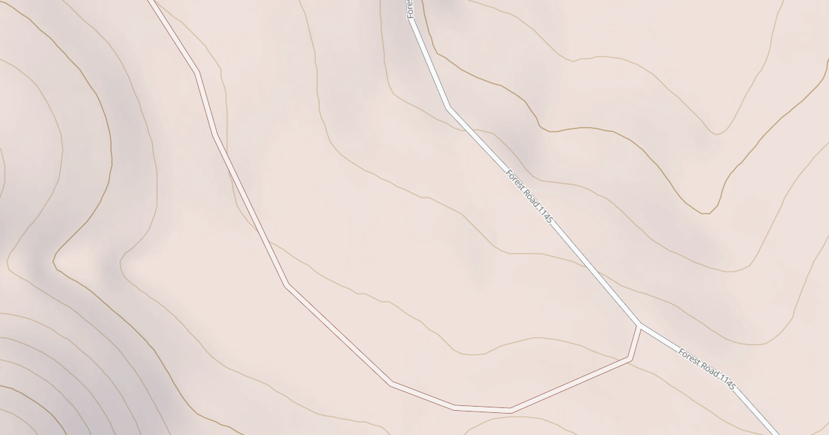 Map preview of USFS National Forest System Roads {8EEAE1BD-60C7-4761-8FC3-742878B8FF3F}