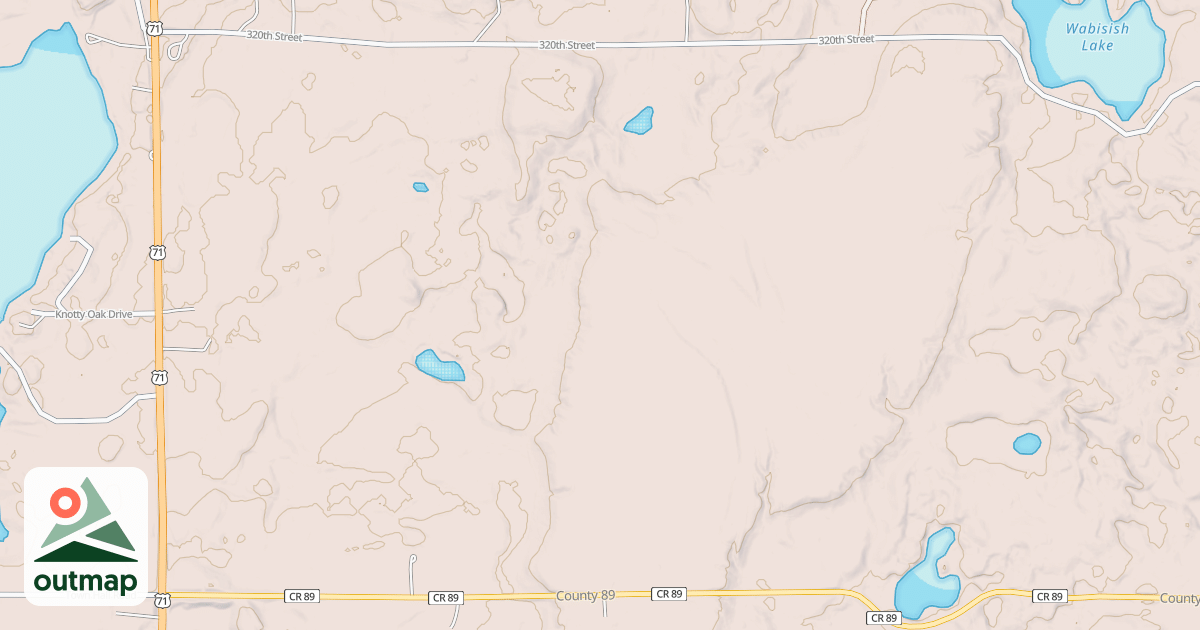 Map of Forest Riders Trails