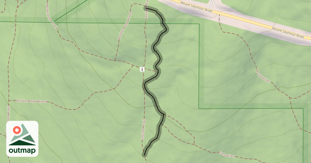 Map of Corkscrew