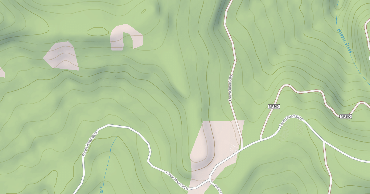 Map preview of BUTTE SPRINGS T.S.