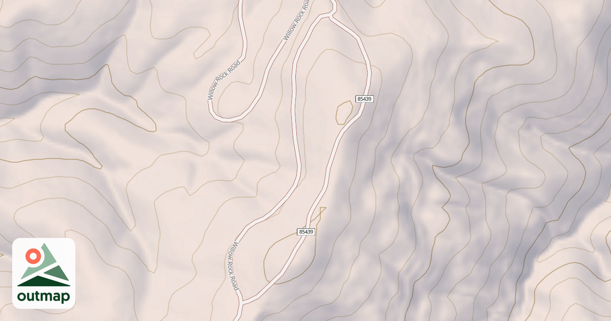 Map of BEVANS JUMP ACCESS