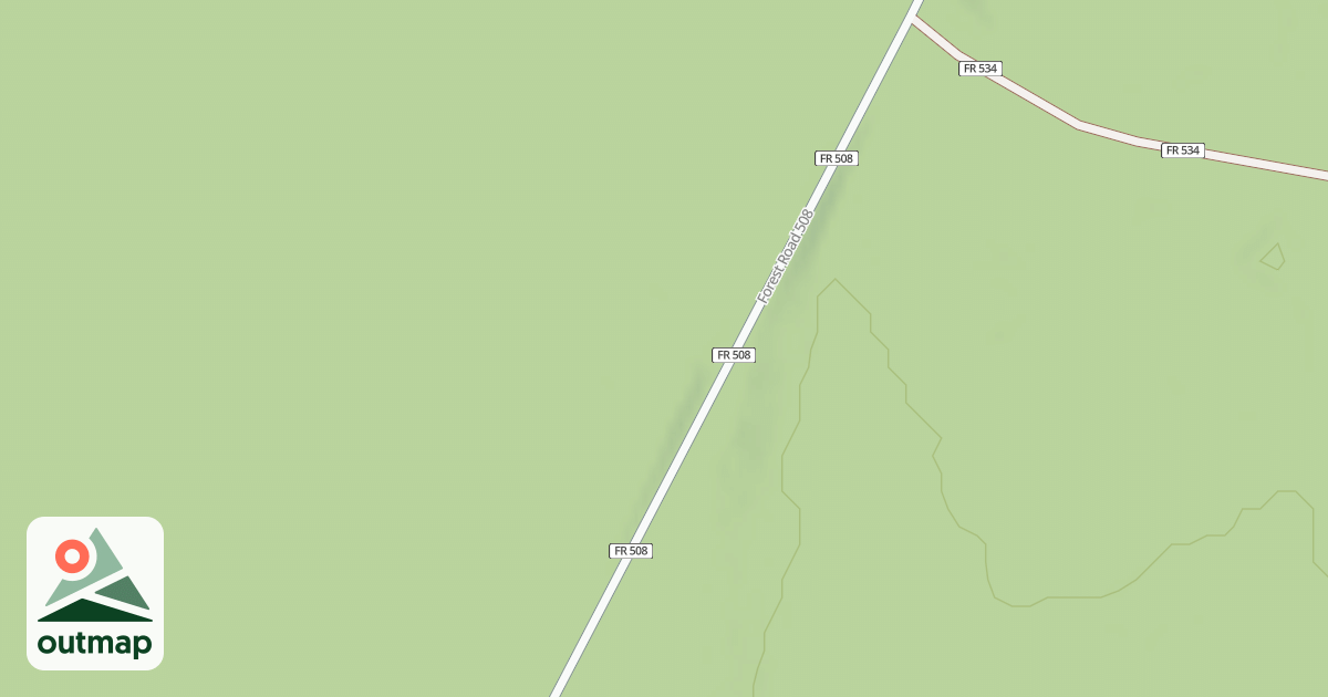 Map of FR 508B