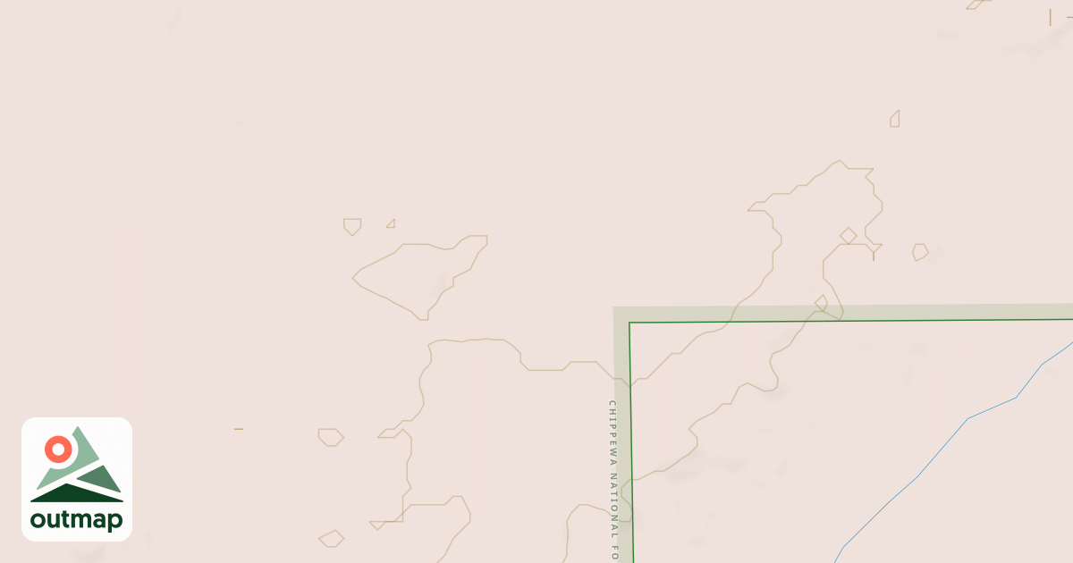 Map of HANSON LAKE ROAD SPUR A
