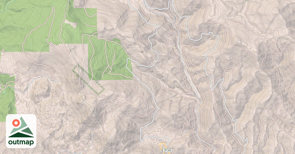 Map of USFS National Forest System Roads {7A16FC66-9DBF-4980-B8AE-5AACD12A680B}