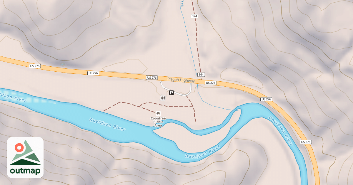Map of COONTREE R. A.