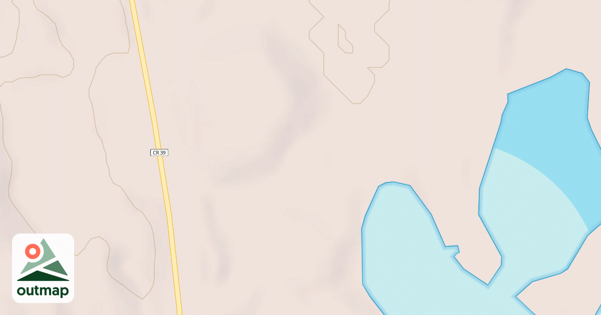 Map of CASS CO. 39 SPUR 2863