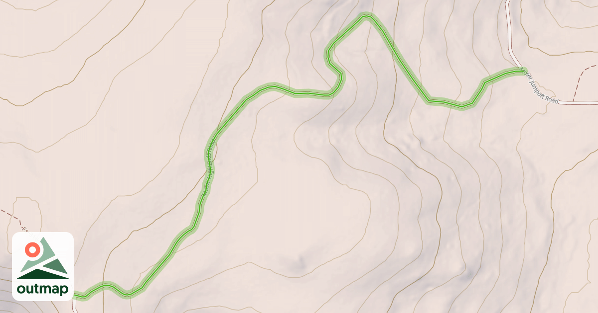 Map of Moser Highlands Road