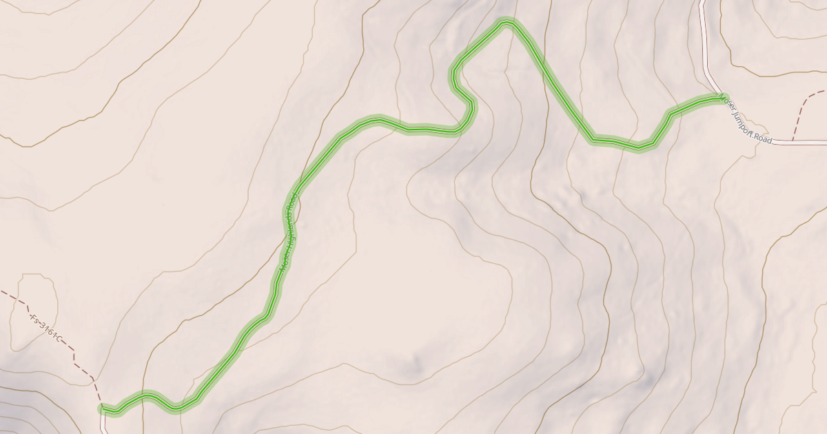 Map preview of Moser Highlands Road
