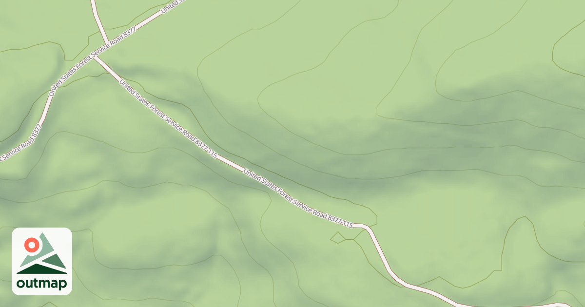 Map of USFS Motor Vehicle Use Map Roads {28D7CC22-8113-4ED4-AE53-B30A285ED48A}