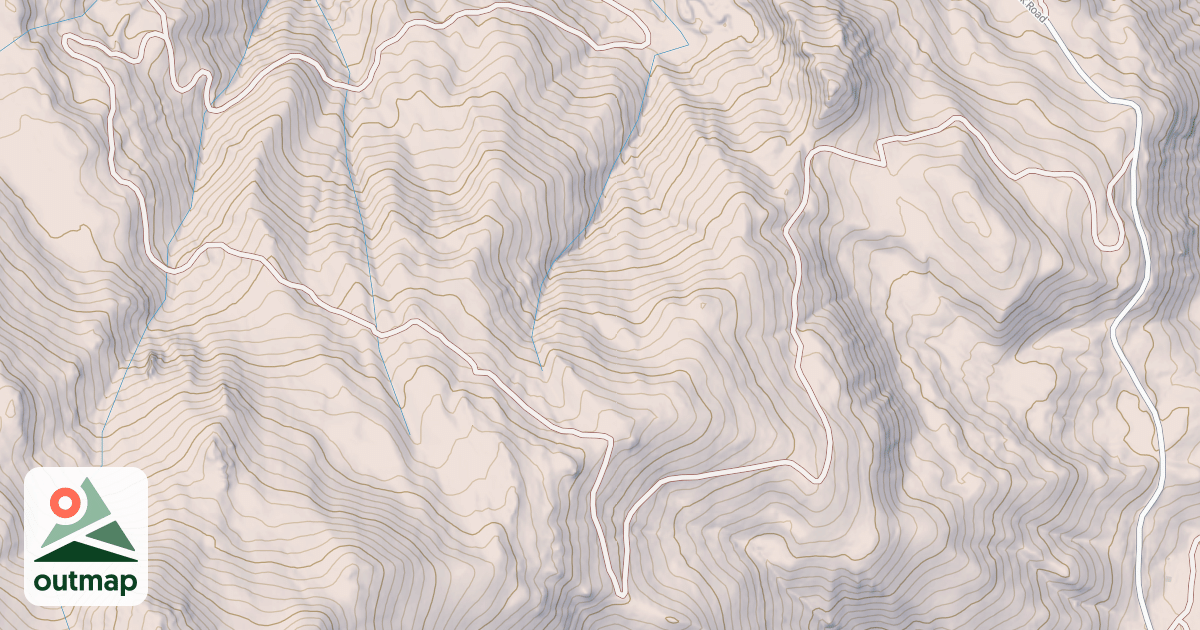 Map of CENTERVILLE SPUR  C