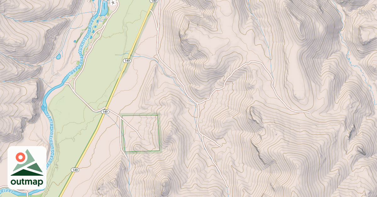 Map of BLM National GTLF Public Motorized Roads 34444b86-0fc3-4c68-b8c8-cf424df91050