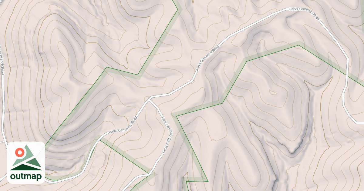 Map of PARKS CEM