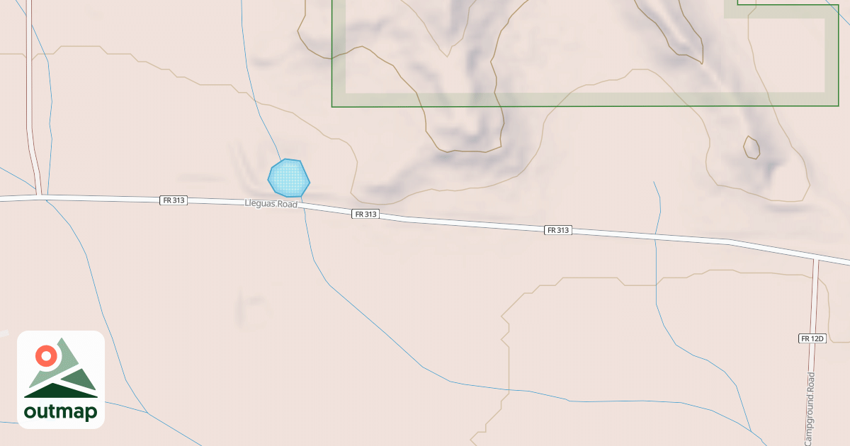 Map of LLEGUAS