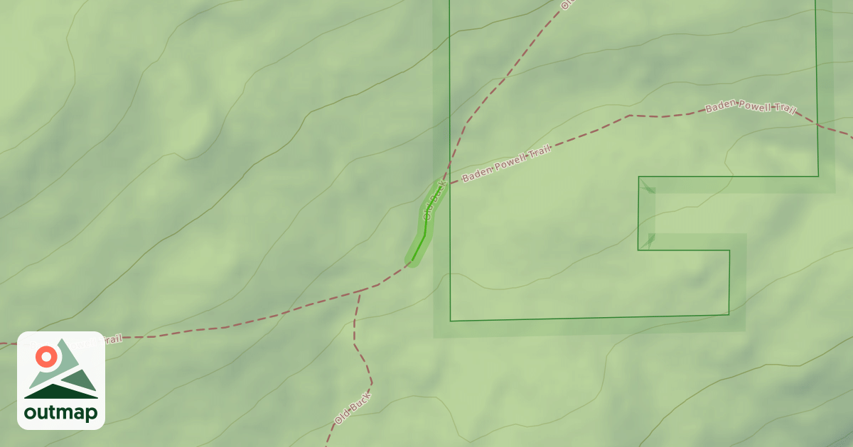 Map of Old Buck