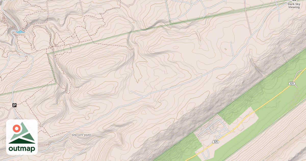 Map of Greenland Road