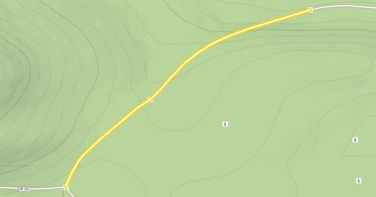 Map preview of Forest Road 4615-080