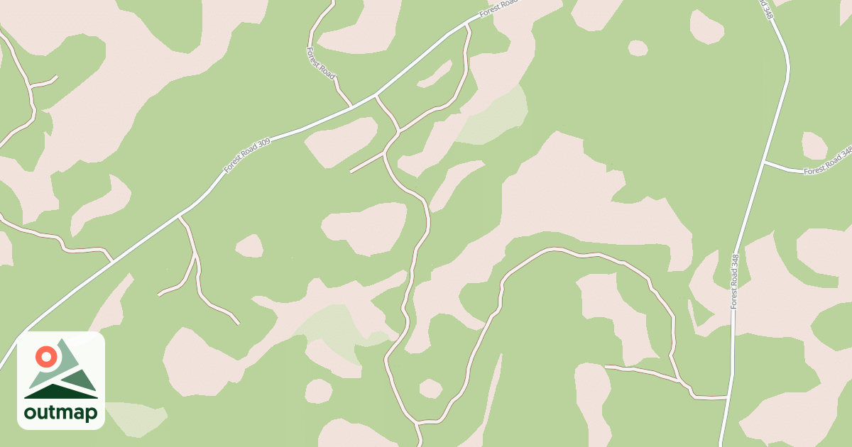 Map of USFS Motor Vehicle Use Map Roads {602F93B7-8AB8-4092-AE71-FE5B34F7DADF}