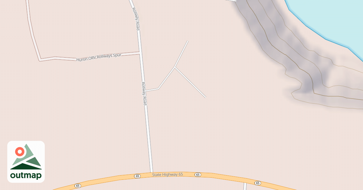 Map of ROLLWAYS PICNIC AREA