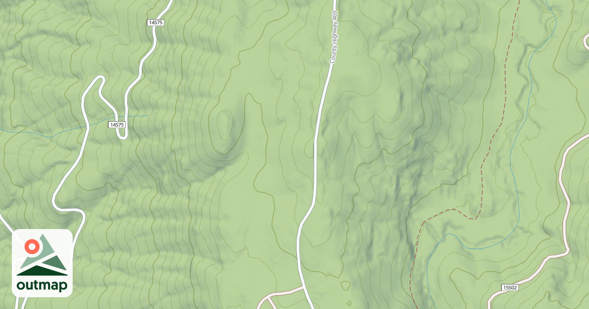 Map of DRY CR.
