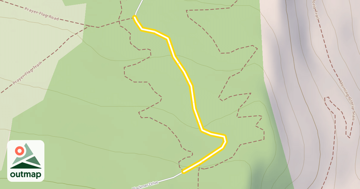 Map of Blackmer Drive