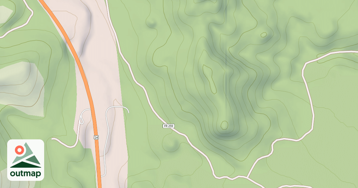 Map of R.I.M.