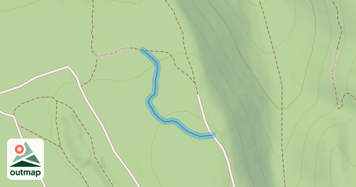 Map of Le Temple Haut