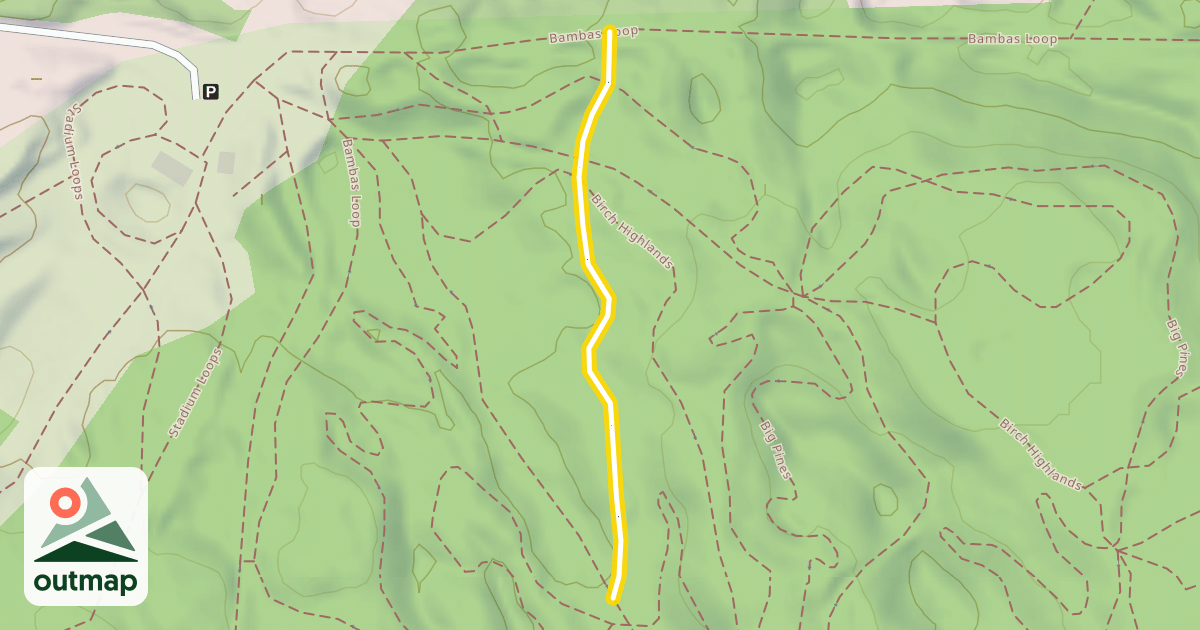 Map of Mike Manlove