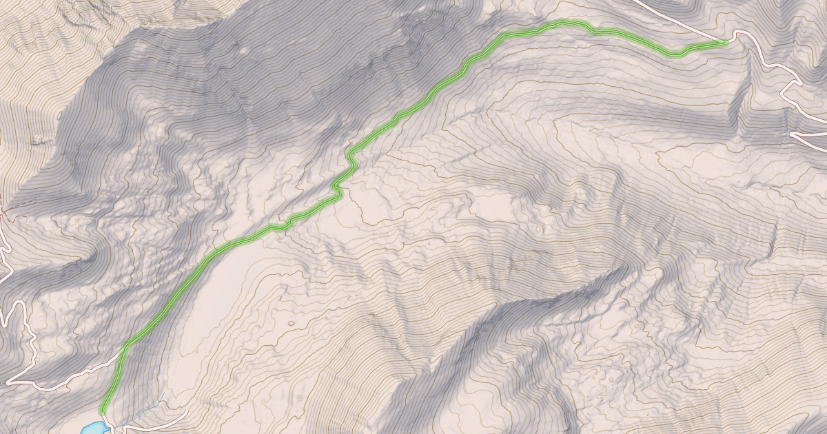 Map preview of South Willow Creek Spur