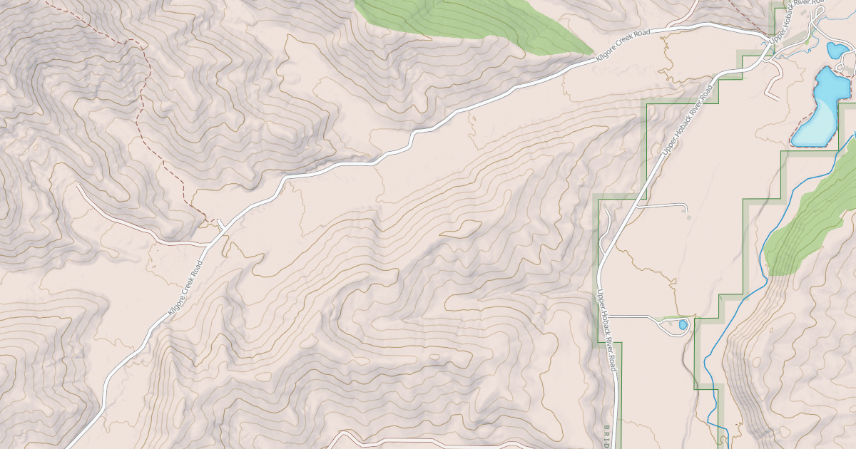 Map preview of KILGORE  CREEK