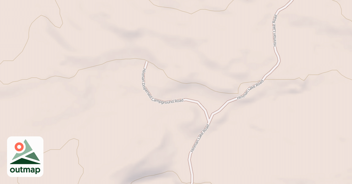 Map of HINMAN DISPERSED CG
