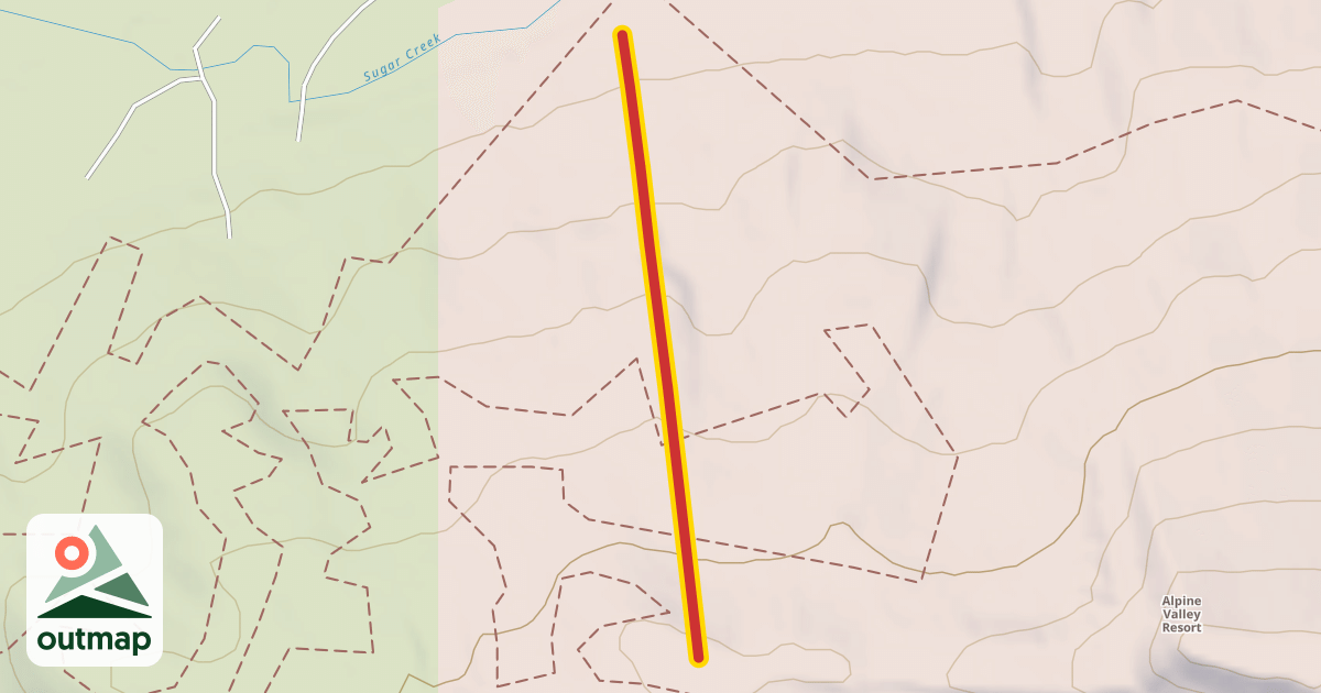 Map of Valley View Chair