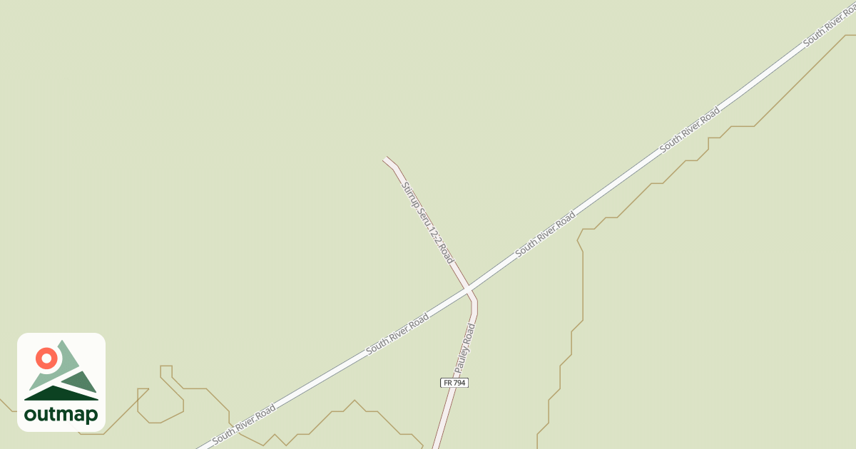 Map of STIRRUP SERU 12-2