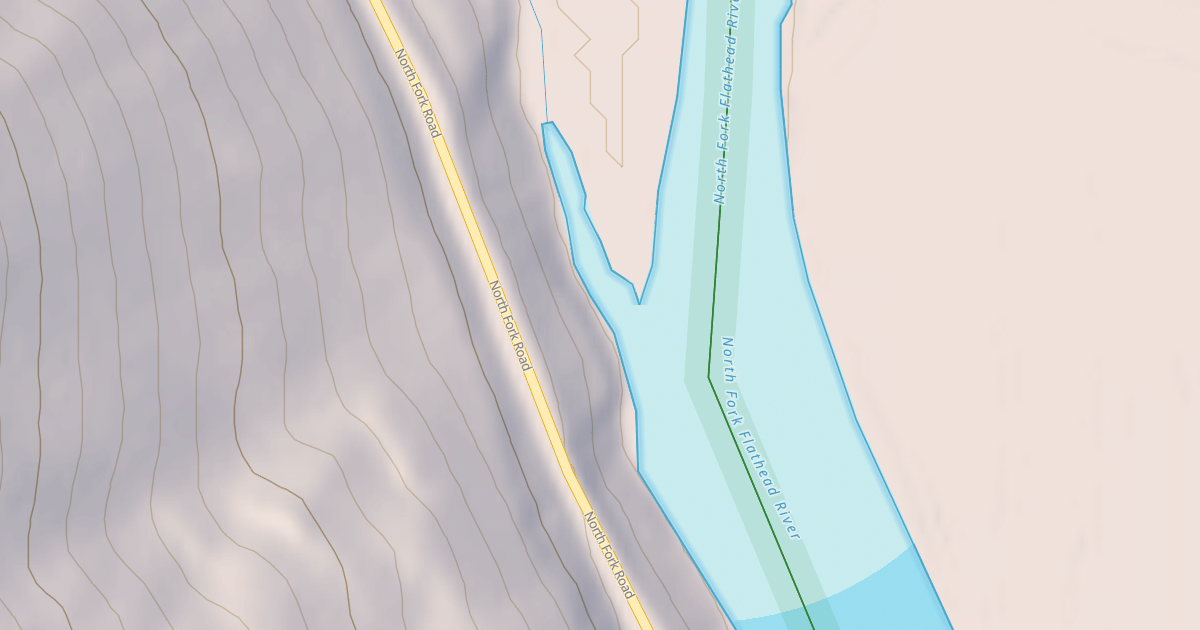 Map preview of CAMAS ACCESS
