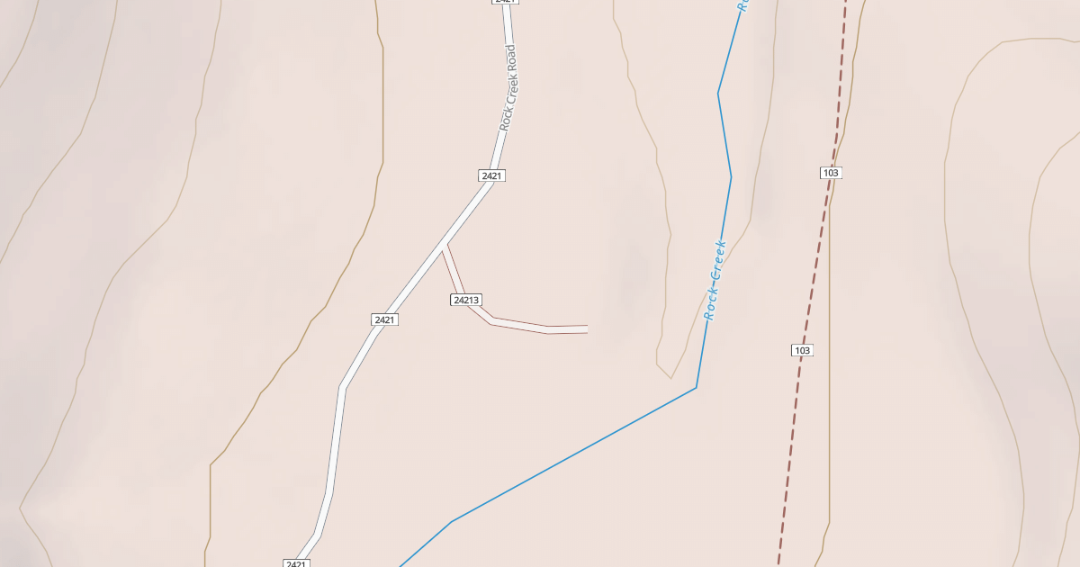 Map preview of DISPERSED CAMPSITE