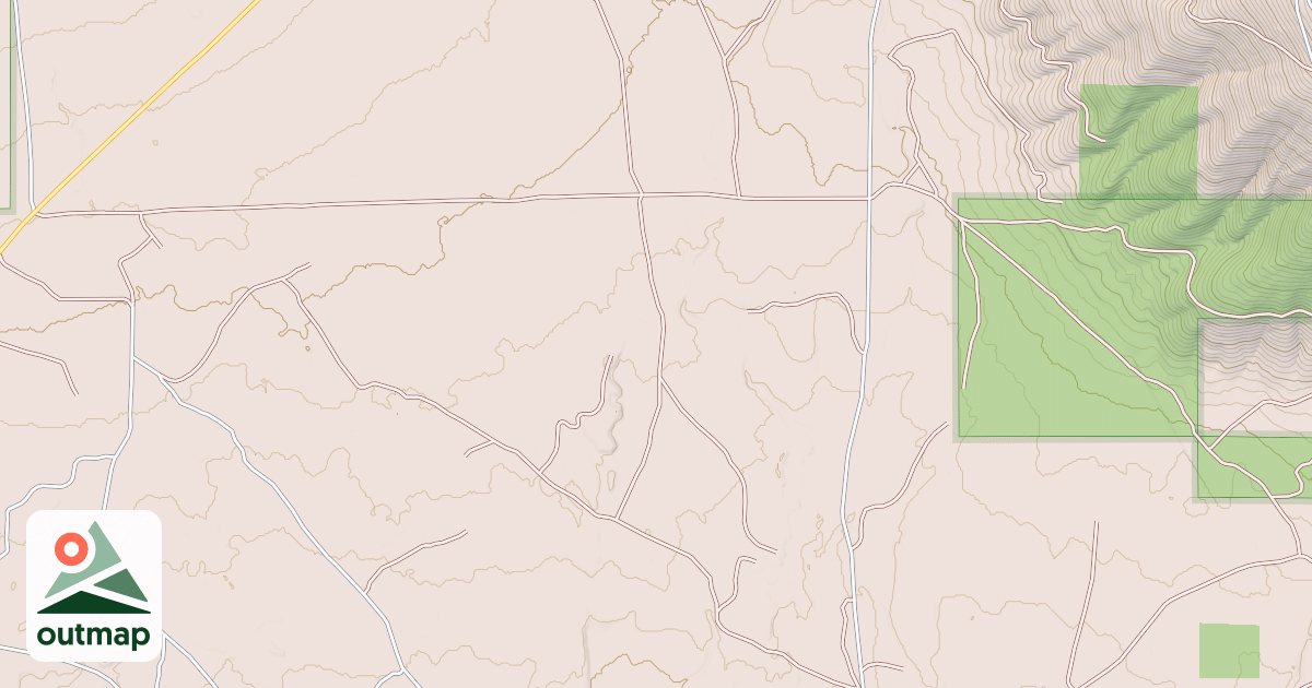 Map of BEAR WALLOW