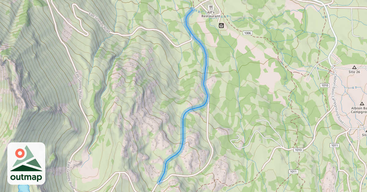 Map of Rollercoaster