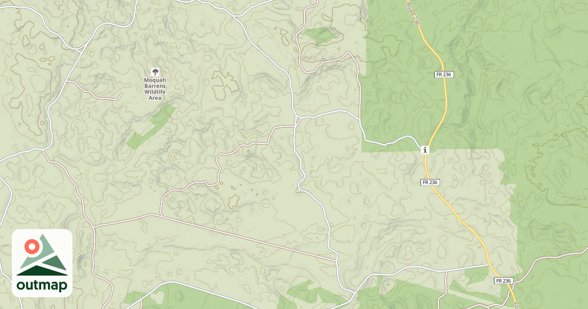 Map of FR 406