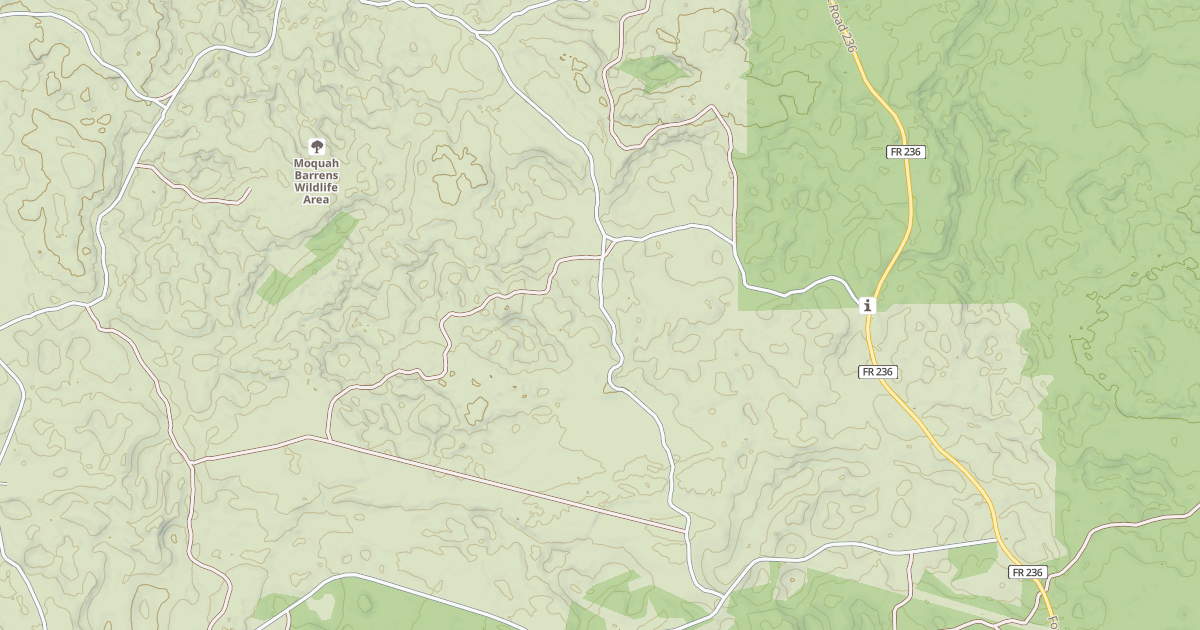 Map preview of FR 406