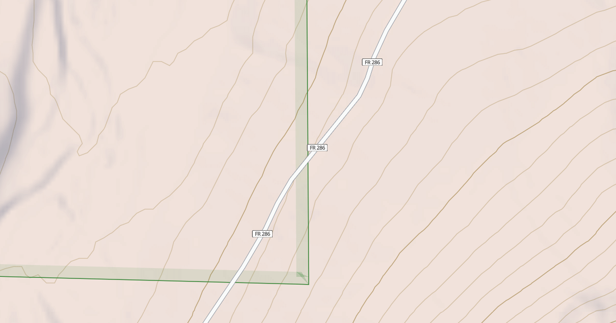 Map preview of TRIPP CANYON