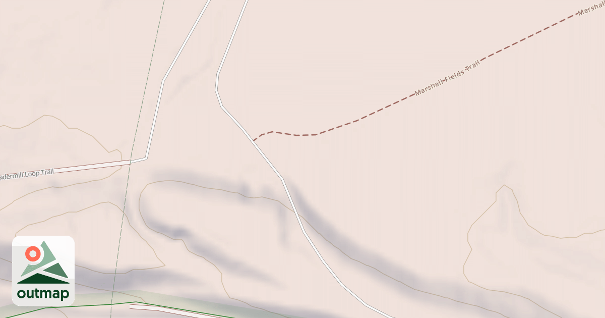 Map of Laurel Highlands Snowmobile Trail (Northern)
