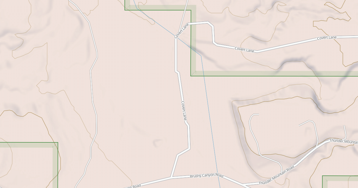 Map preview of COVERT LANE