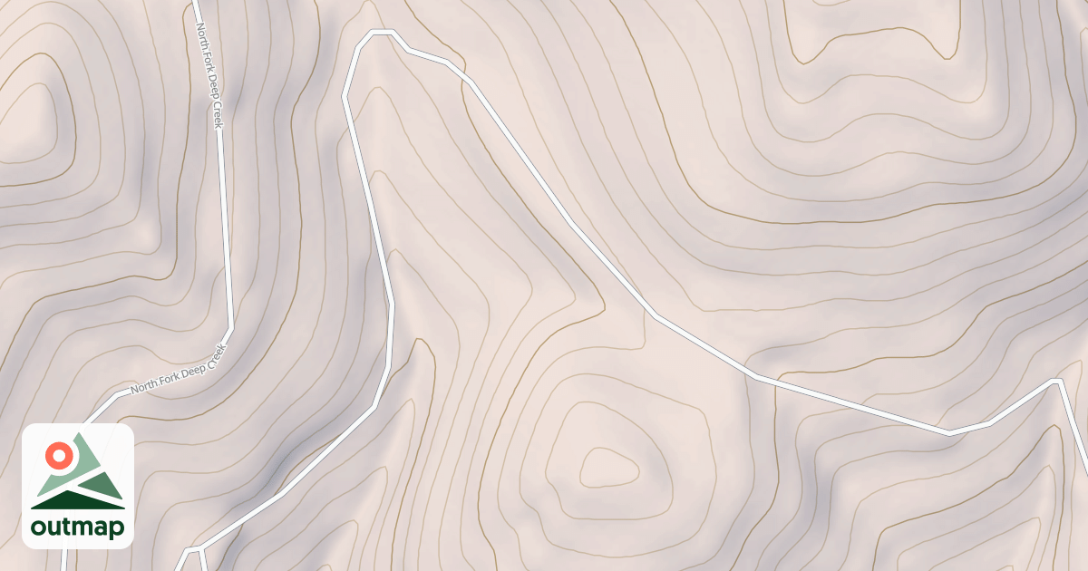 Map of RUSSELL FORK
